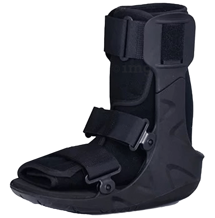 IGR Walker Boot Cushioned Ankle Length Black