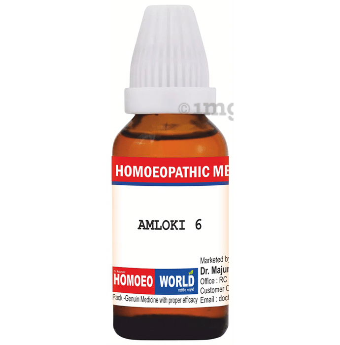 Dr. Majumder Homeo World Amloki Dilution (30 ml Each) 6 CH