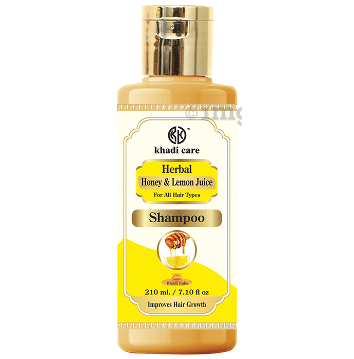 Khadi Care Herbal Honey and Lemon Juice Shampoo
