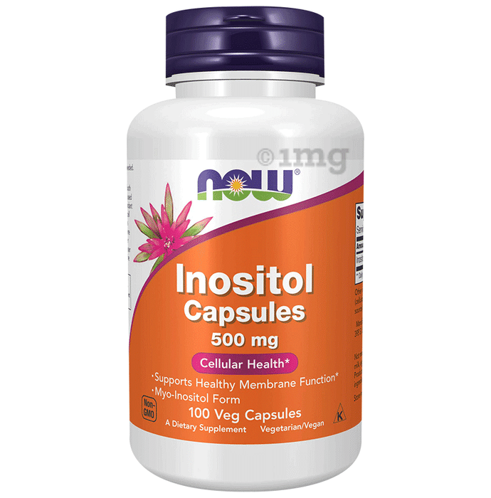 Now  Inositol 500 mg Veg Capsule