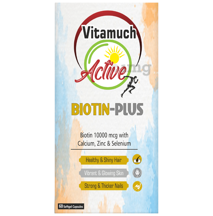 Vitamuch Active Biotin-Plus Softgel Capsule