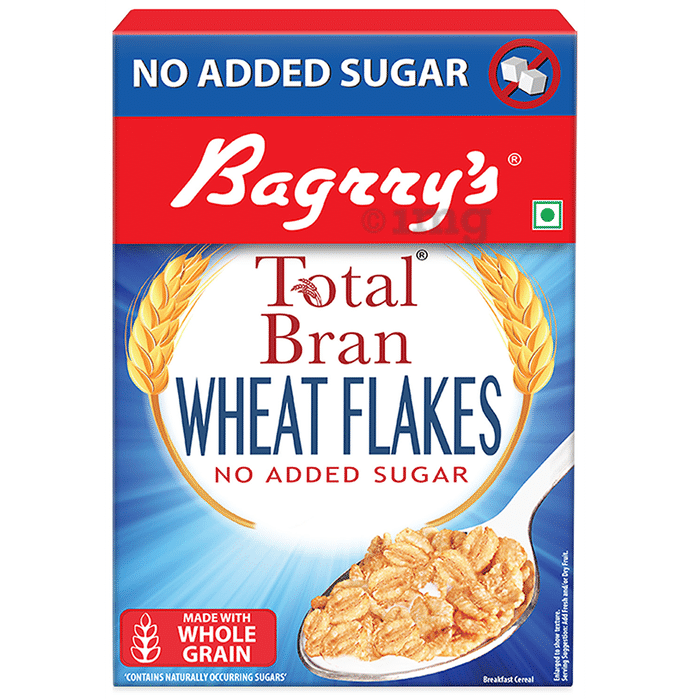 Bagrry's Total Bran Wheat Flakes | No Added Sugar
