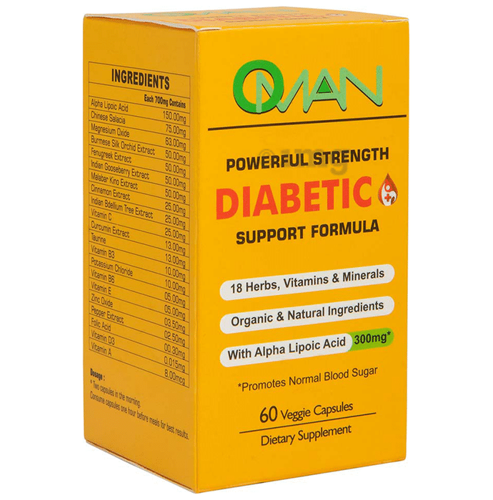 Oman Diabetic Veggie Capsule
