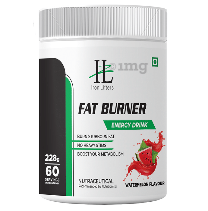 Iron Lifters Energy Drink Fat Burner Powder Watermelon