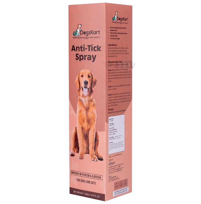 Dogzkart Anti-Tick Spray
