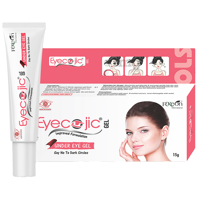 Eyecojic Dark Circles Remover Gel Cream | Under Eye Gel Cream for Dark Circles Vitamin E