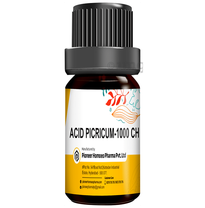 Pioneer Pharma Acid Picricum Globules Pellet Multidose Pills 1000 CH