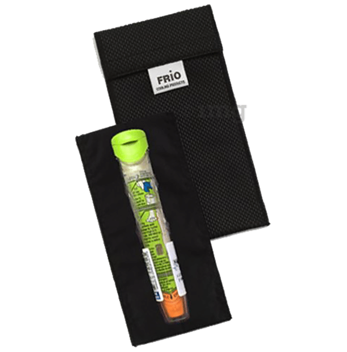 Frio Insulin Cooler & Allergy Medication Duo Wallet Black