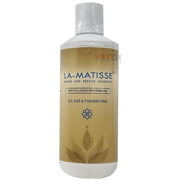 La-Matisse Repair and Rescue Anti-Pollution Shampoo | SLS & Paraben Free