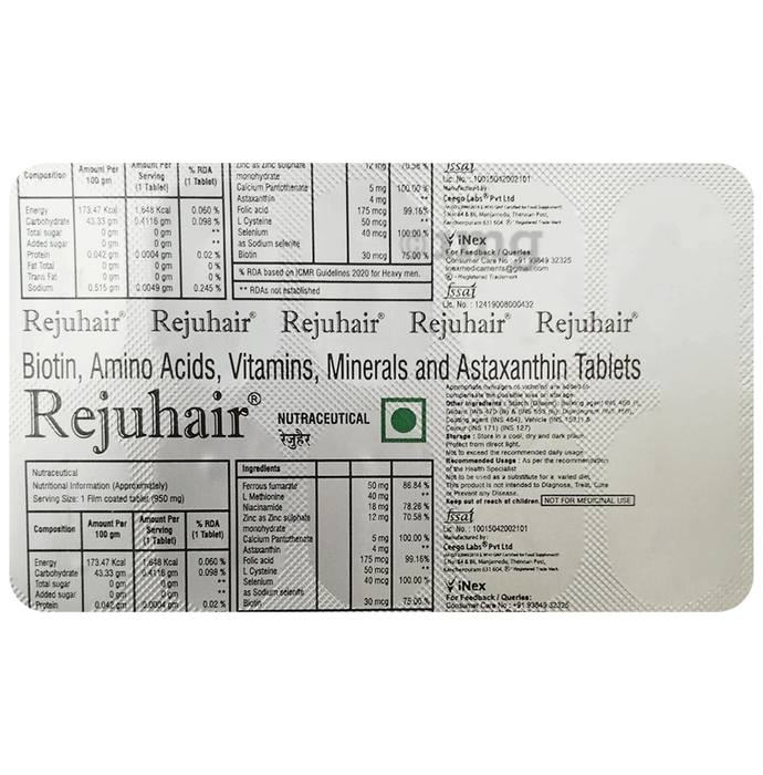 Rejuhair Tablet