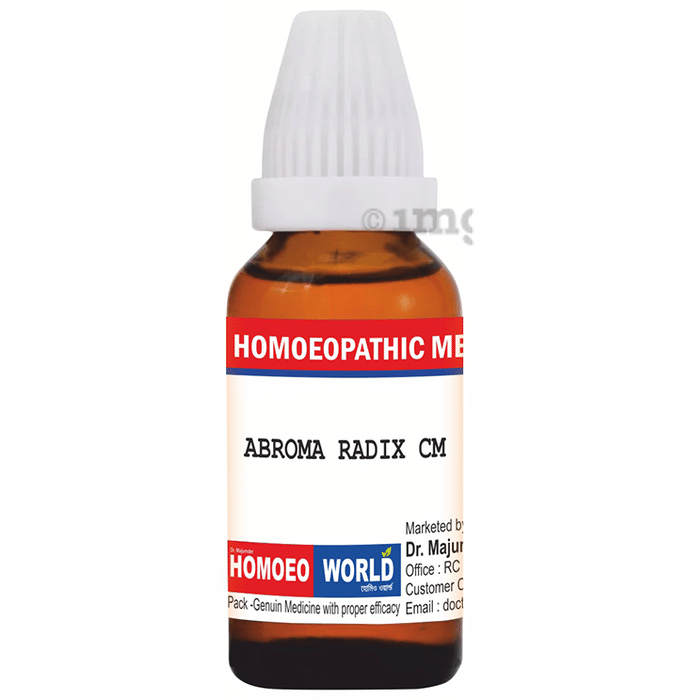 Dr. Majumder Homeo World Abroma Radix Dilution (30 ml Each) CM