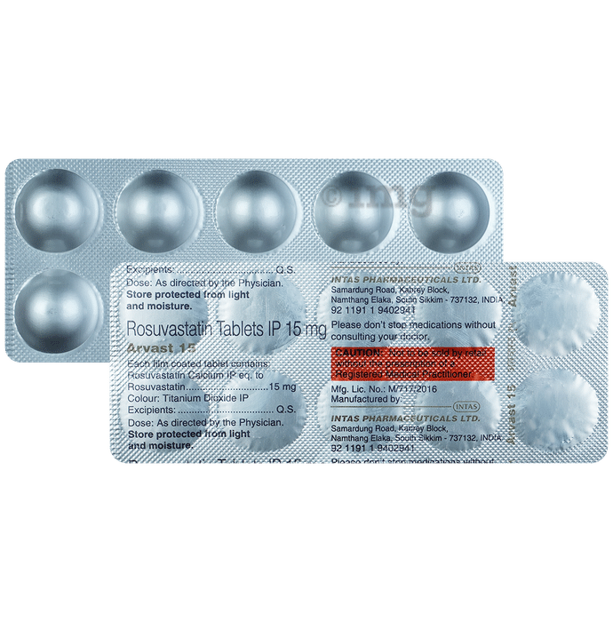 Arvast 15 Tablet