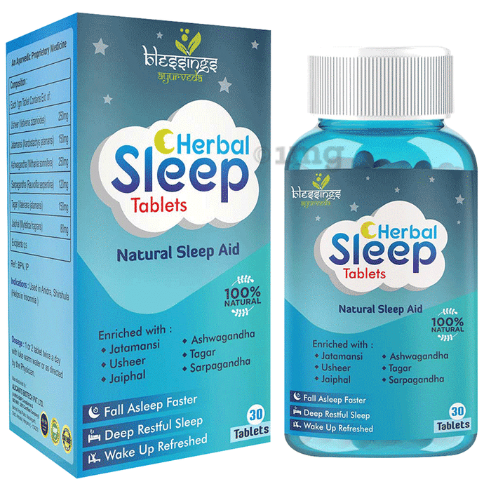 Blessings Ayurveda Herbal Sleep Tablet