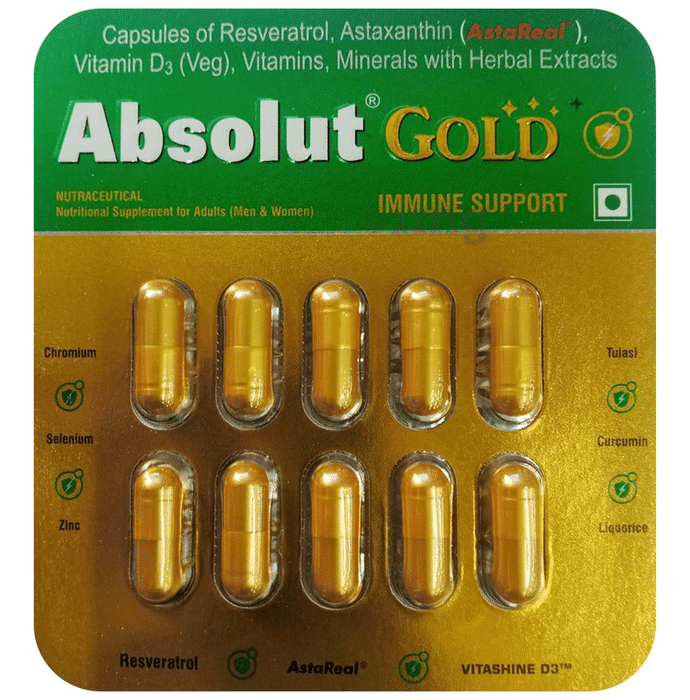 Absolut Gold Capsule