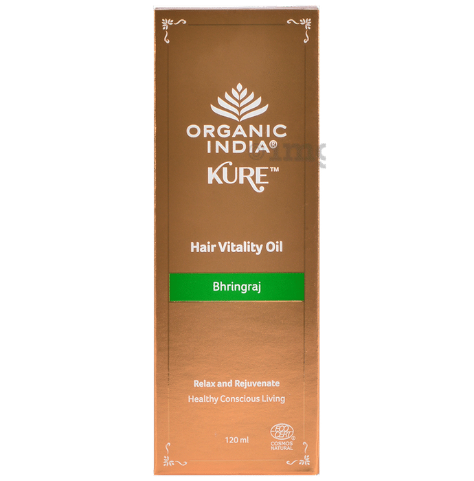 Organic India Kure Hair Vitality Bhringraj Oil