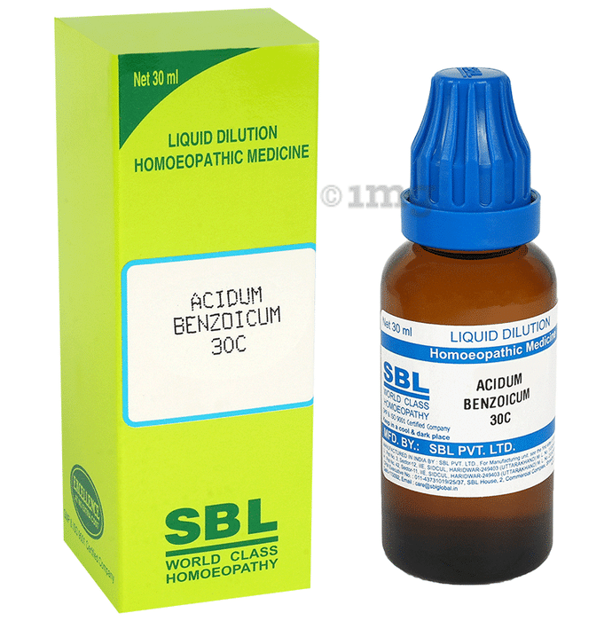 SBL Acidum Benzoicum Dilution 30C