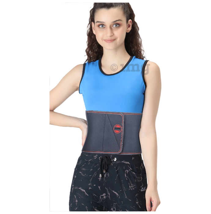 Dgarys Elastic Abdominal Belt After Delivery for Tummy Reduction Belt For Pregnant Women XL Grey