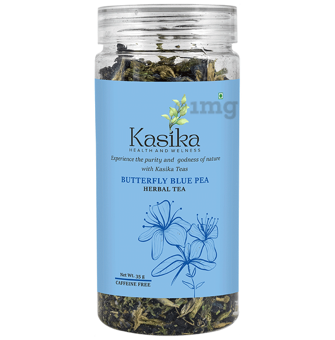 Kasika Butterfly Blue Pea Herbal Tea Caffeine Free