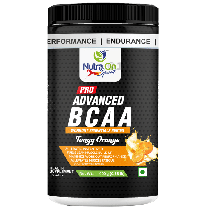 Nutra On Sport Pro Advanced BCAA Powder Tangy Orange
