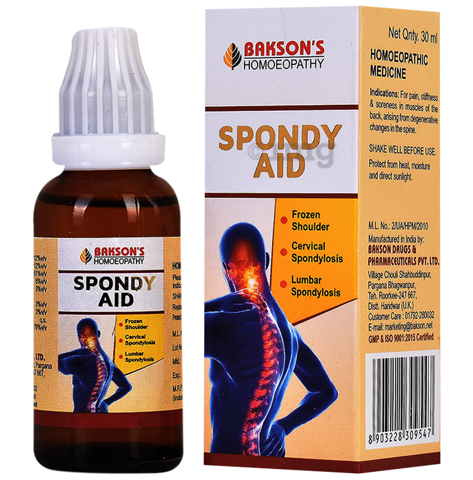 Bakson's Homeopathy Spondy Aid Drop