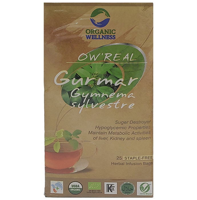 Organic Wellness Ow'Real Gurmar Gymnema Sylvestre (1.55gm Each)