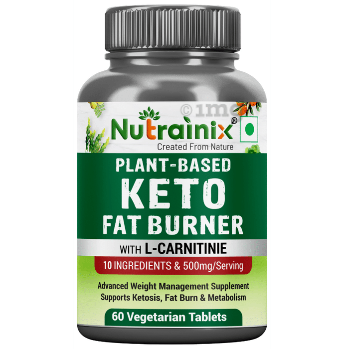 Nutrainix Plant-Based Keto Fat Burner L-Carnitine Veg Tablet