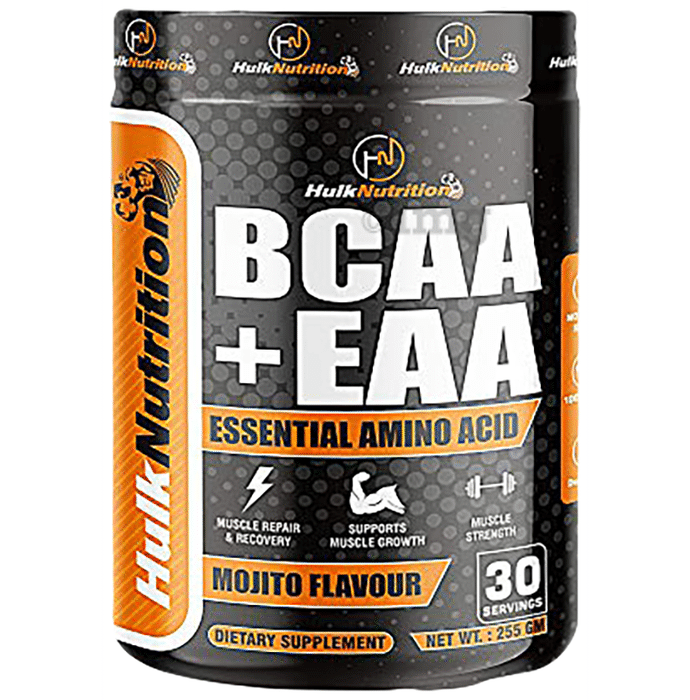 Hulk Nutrition BCCA+EAA Powder Mojito