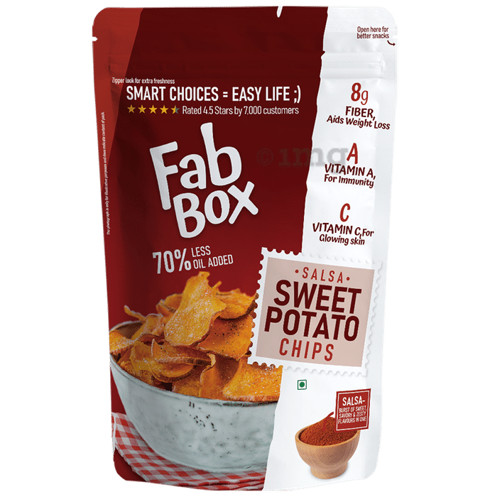 Fabbox Salsa Sweet Potato Chips
