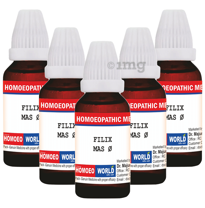 Dr. Majumder Homeo World Filix Mas Mother Tincture (30ml Each) Q