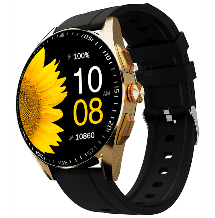 Fire-Boltt Invincible Plus Smartwatch Gold Black