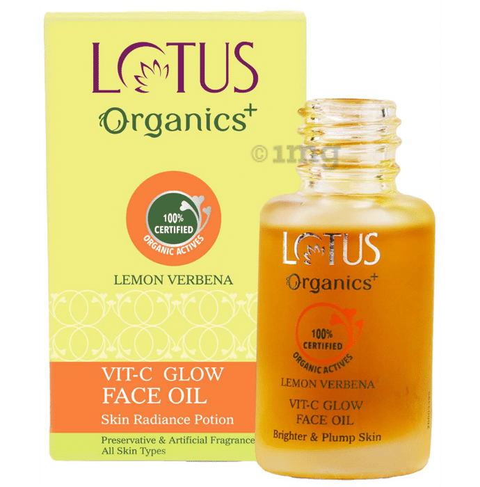 Lotus Organics+ Vit-C Glow Face Oil