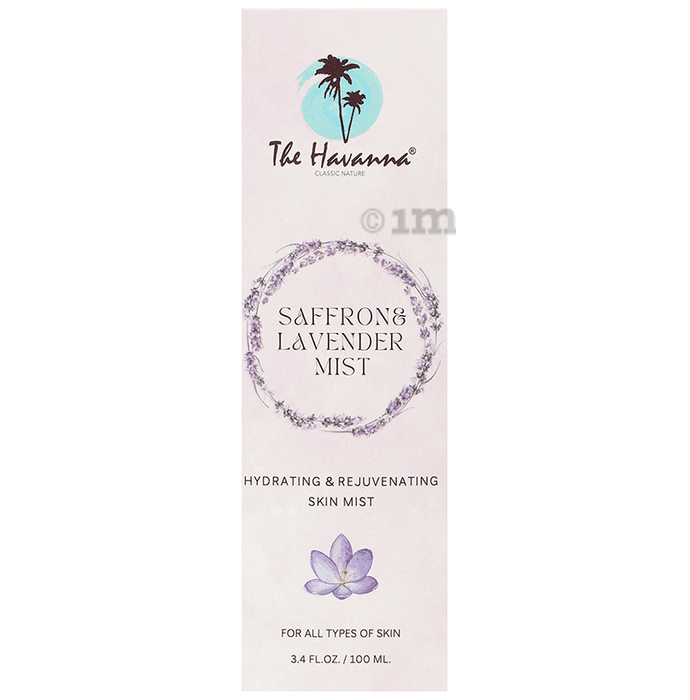 The Havanna Saffron & Lavender Skin Mist