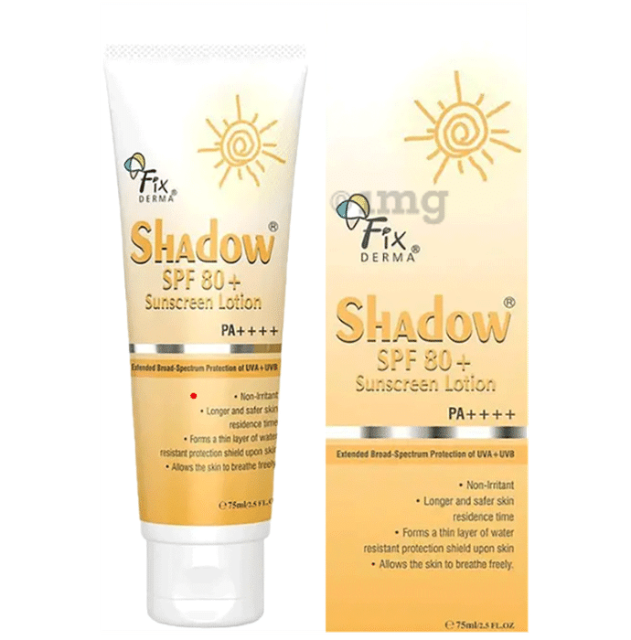 Fixderma Shadow Sunscreen Lotion SPF 80+