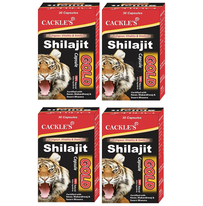 Cackle's Shilajit Gold Capsule (30 Each)