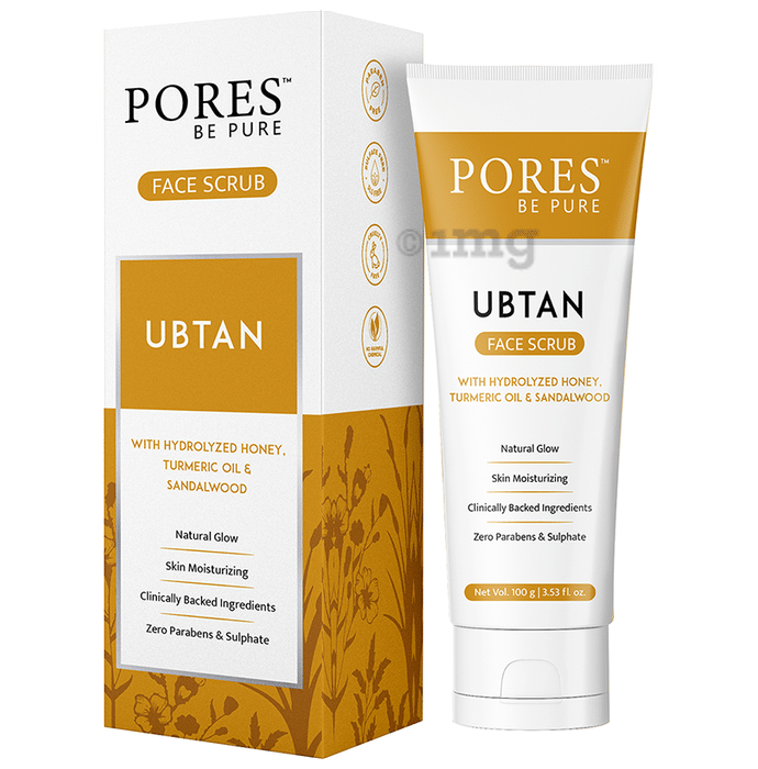 Pores Be Pure Ubtan Face Scrub