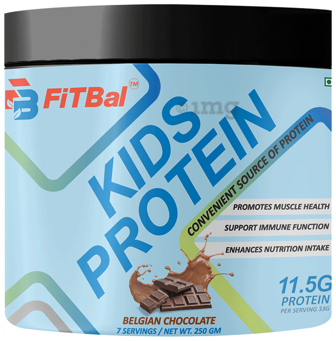 Fitbal Kids Protein Powder Belgian Chocolate