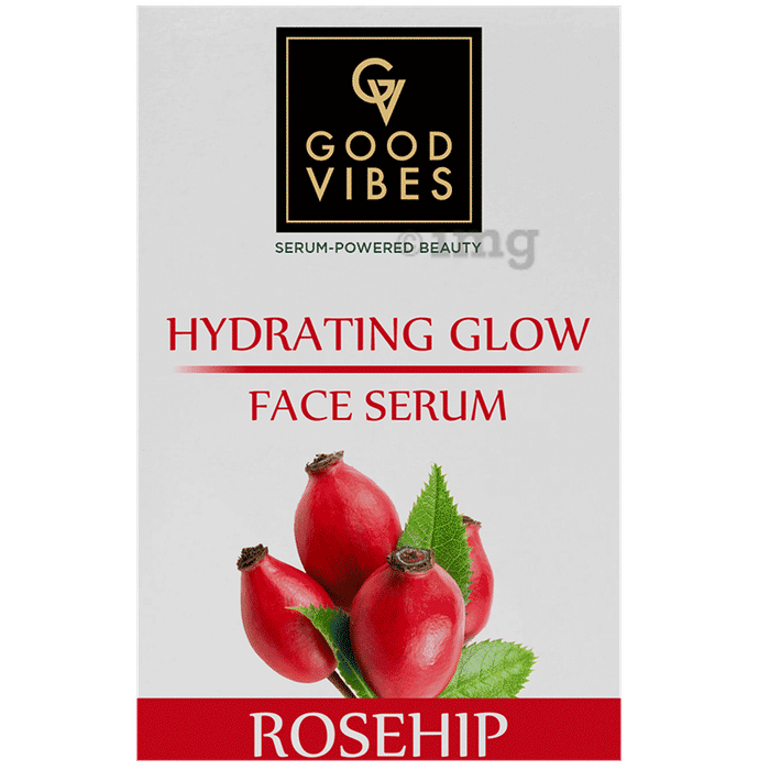 Good Vibes Hydrating Glow Face Serum Rosehip