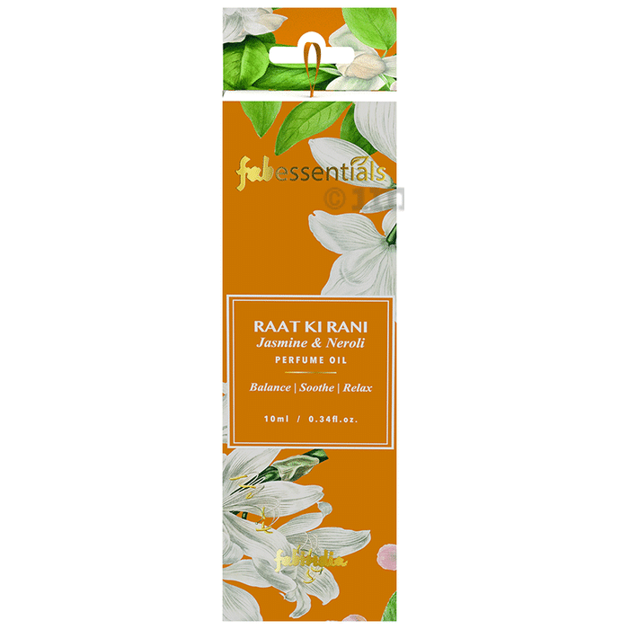 Fabessentials Raat Ki Rani Jasmine & Neroli Perfume Oil