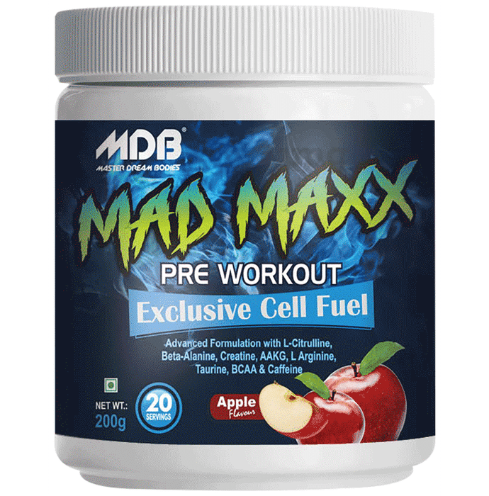 Master Dream Bodies Mad Maxx(200gm Each) Powder Apple