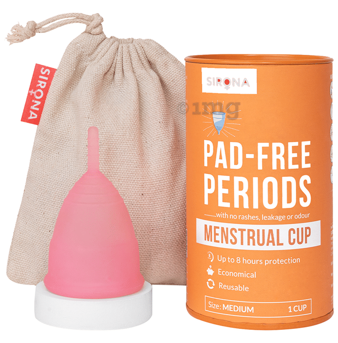 Sirona Reusable Menstrual Cup for Women | Size Medium