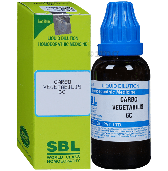 SBL Carbo Vegetabilis Dilution 6 CH