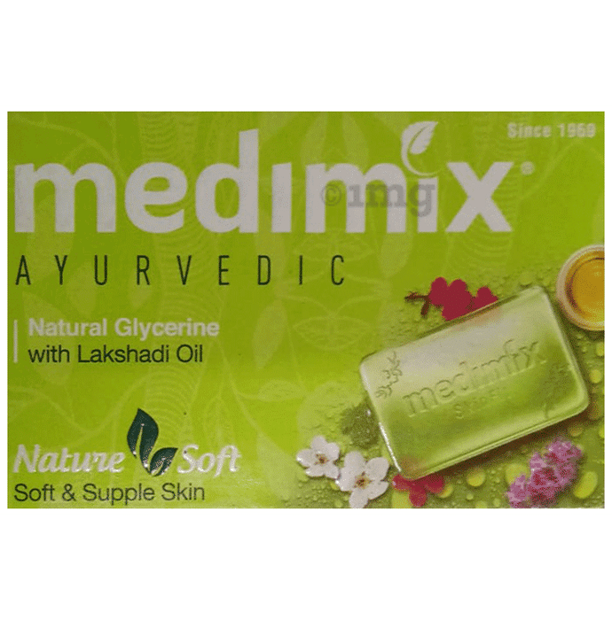 Medimix Ayurvedic Natural Glycerine Soap (125gm Each)