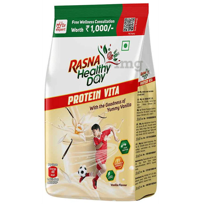 Rasna Healthy Day Protein Vita Vanilla