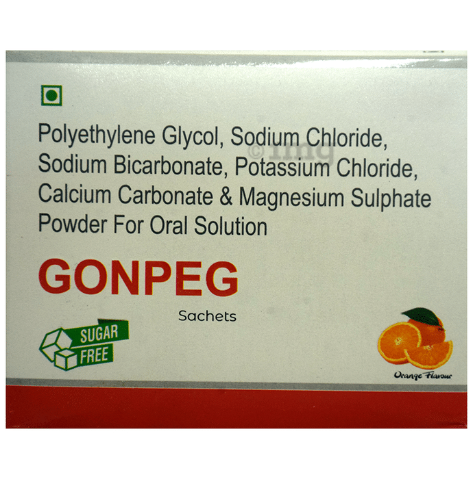 Gonpeg Sachet Orange Sugar Free