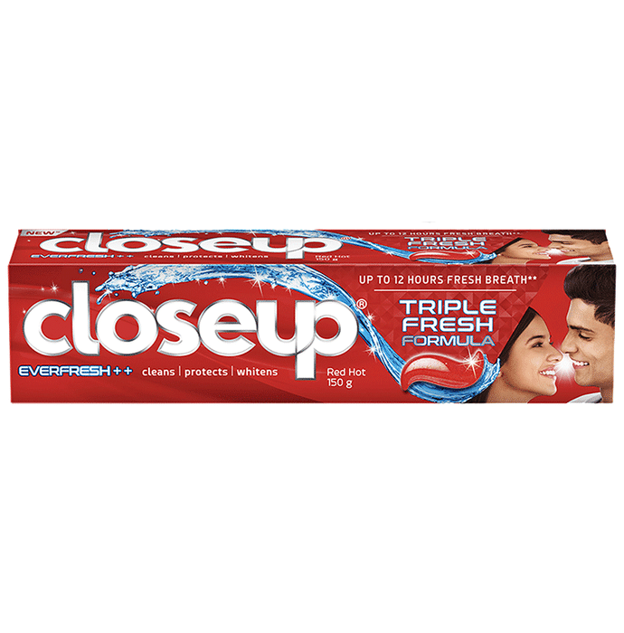 Closeup Everfresh++ Triple Fresh Formula Toothpaste