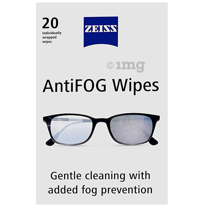 Zeiss AntiFOG Wipes (20 Each)