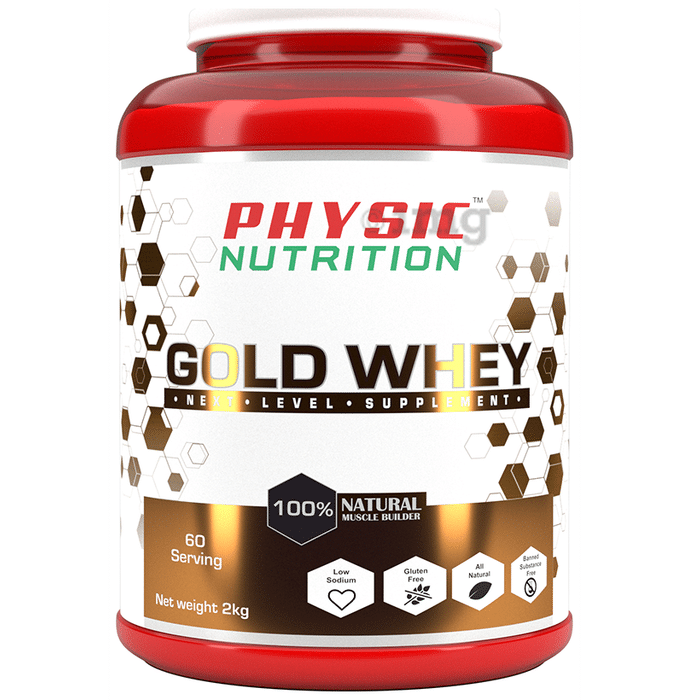 Physic Nutrition Gold whiy Powder Kesar Pista