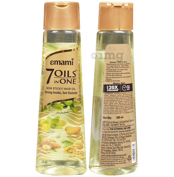 Emami 7 Oils in One Non Sticky Hair Oil