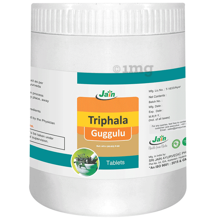 Jain Triphala Guggulu Tablet
