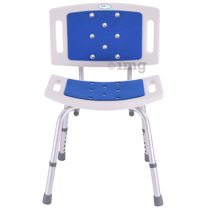 Entros SC6010 Hight Adjustable Stool Shower Chair Blue